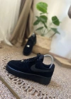 Nike Air Force Siyah Nubuk Spor Ayakkabı