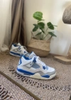 Nike Air Jordan 4 Retro Beyaz Mavi Spor Ayakkabı