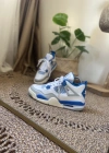 Nike Air Jordan 4 Retro Beyaz Mavi Spor Ayakkabı
