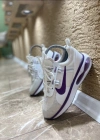 Nike Air Beyaz Mor Balon Taban Spor Ayakkabı