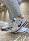 Nike Air Beyaz Mor Balon Taban Spor Ayakkabı