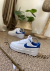 Nike Air Force Beyaz Mavi Unisex