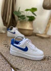 Nike Air Force Beyaz Mavi Unisex