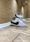 Nike Blazer Kısa Siyah Beyaz İthal Spor Ayakkabı