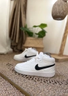 Nike Court Vision Beyaz Siyah Unisex
