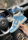 Nike Dunk Boğazlı Mavi Beyaz Spor Ayakkabı