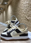 Nike Dunk Deri Kahve Krem İthal Spor Ayakkabı