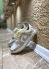 Nike Dunk Krem Beyaz İthal Spor Ayakkabı