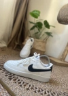 Nike Dunk Low Beyaz Siyah Erkek Spor Ayakkabı