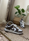 Nike Dunk Nubuk Kahve Beyaz Spor Ayakkabı