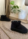 Ugg Classic Ultra Mini Siyah Süet Bot
