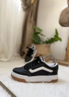 Vans Low Platform Black White Gum Taban Unisex Sneaker