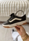 Vans Low Platform Black White Gum Taban Unisex Sneaker