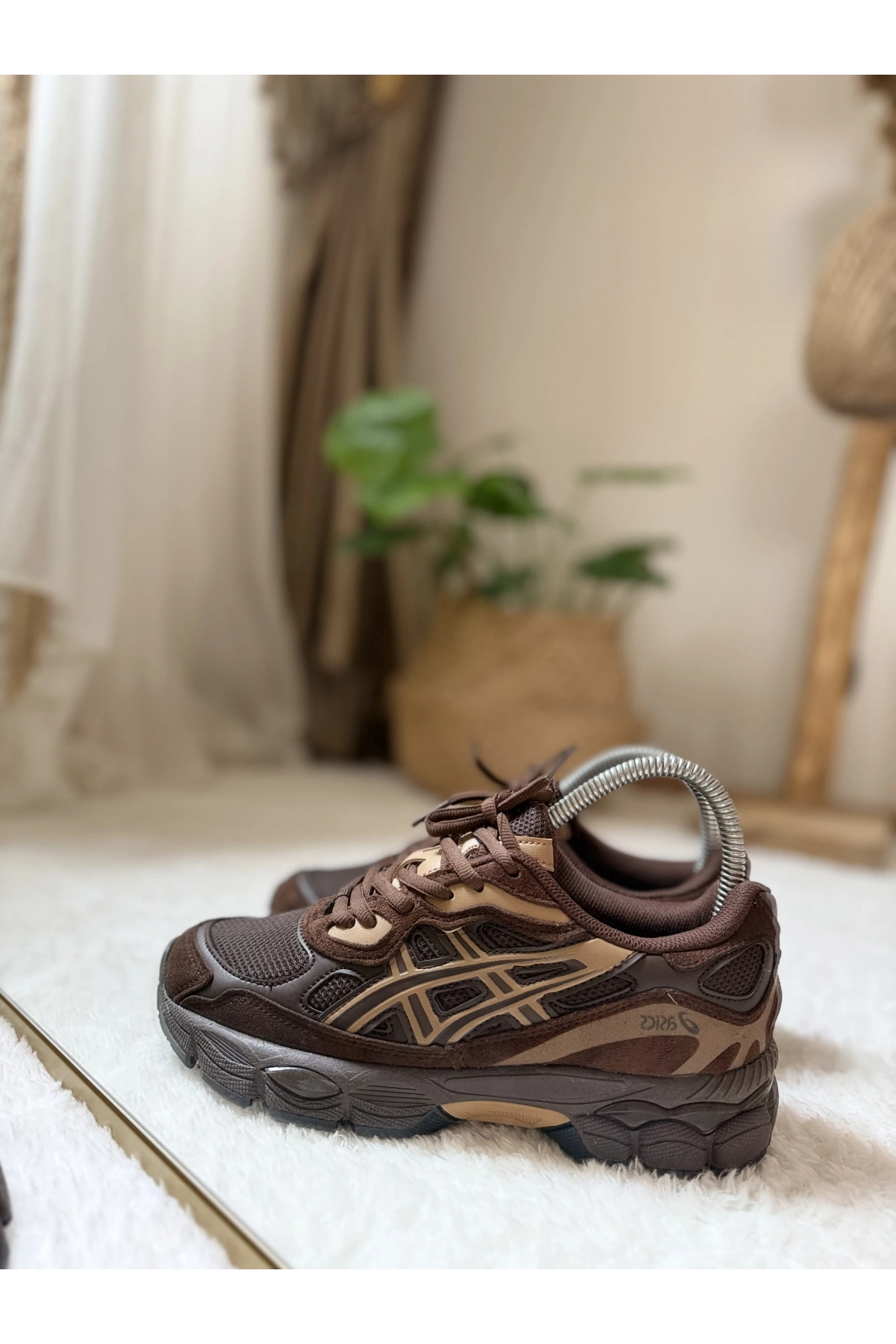 ASICS GEL-1130 Brown / Beige Unisex Sneaker