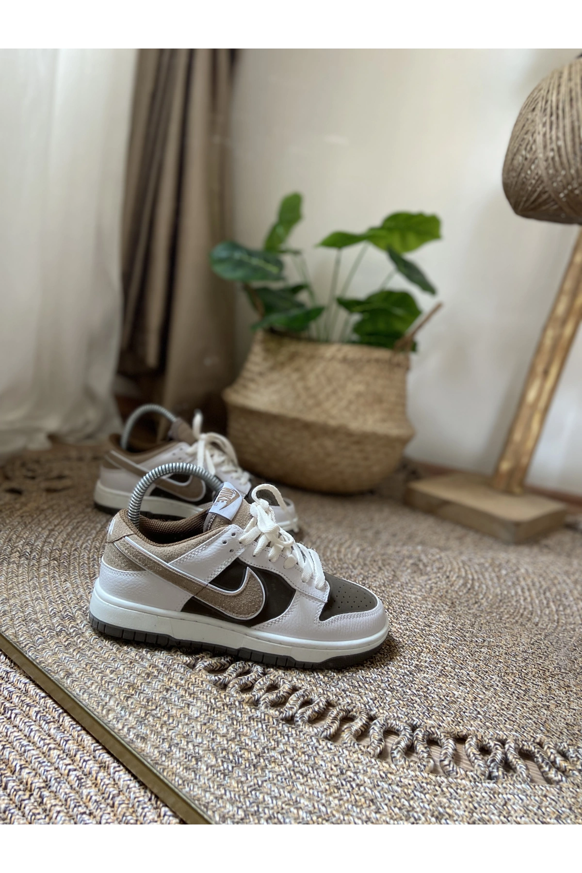Nike Dunk Low Premium Beige Brown Olive Süet Detaylı Unisex Sneaker