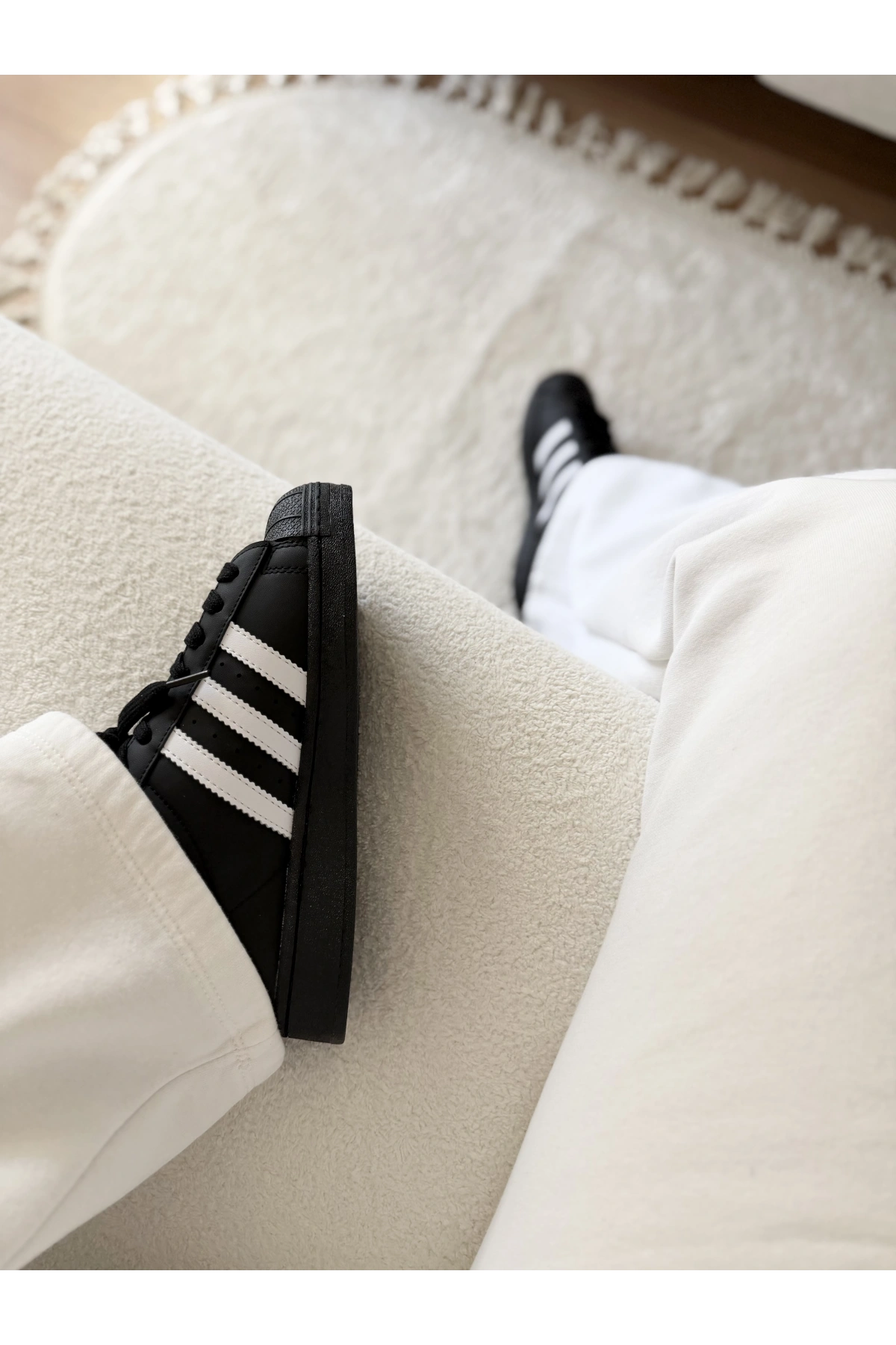 Adidas Superstar Core Black / Cloud White Unisex Sneaker