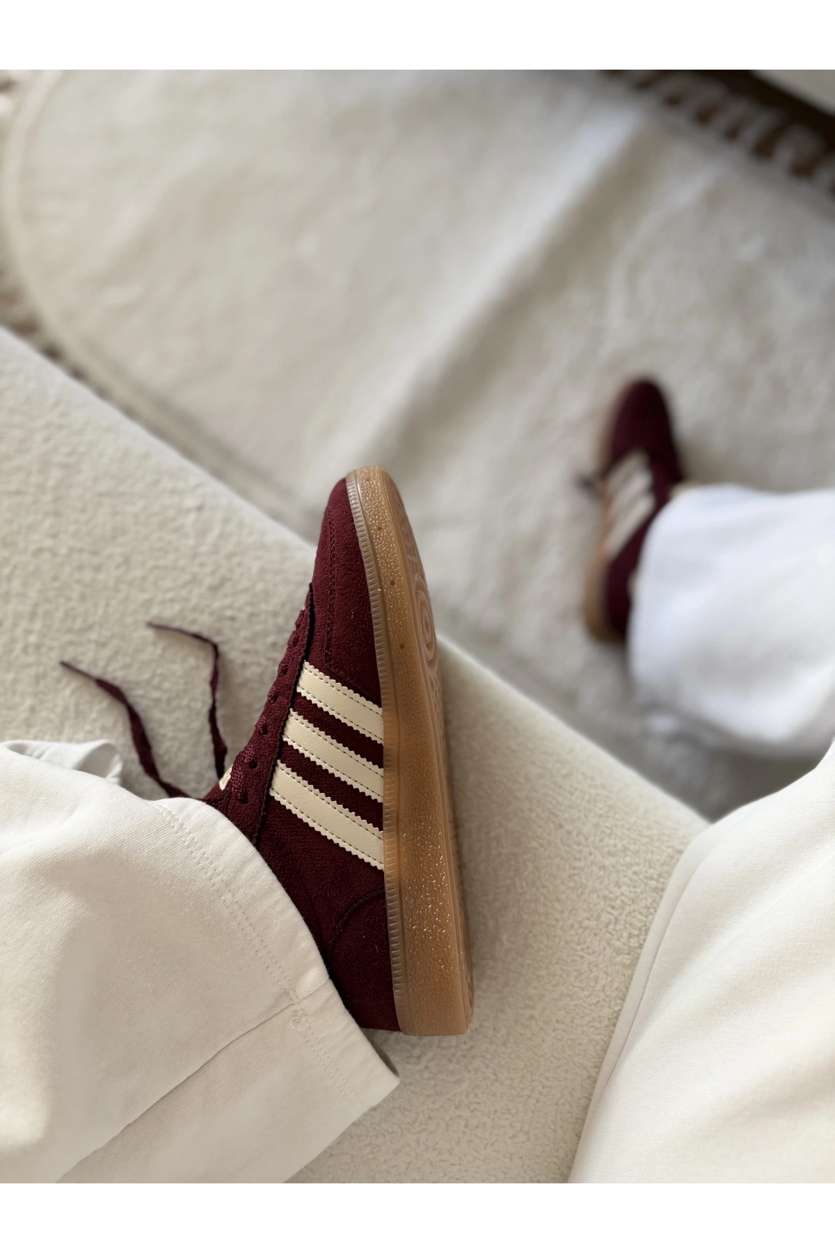 Adidas Samba LT Wine Red / Off White