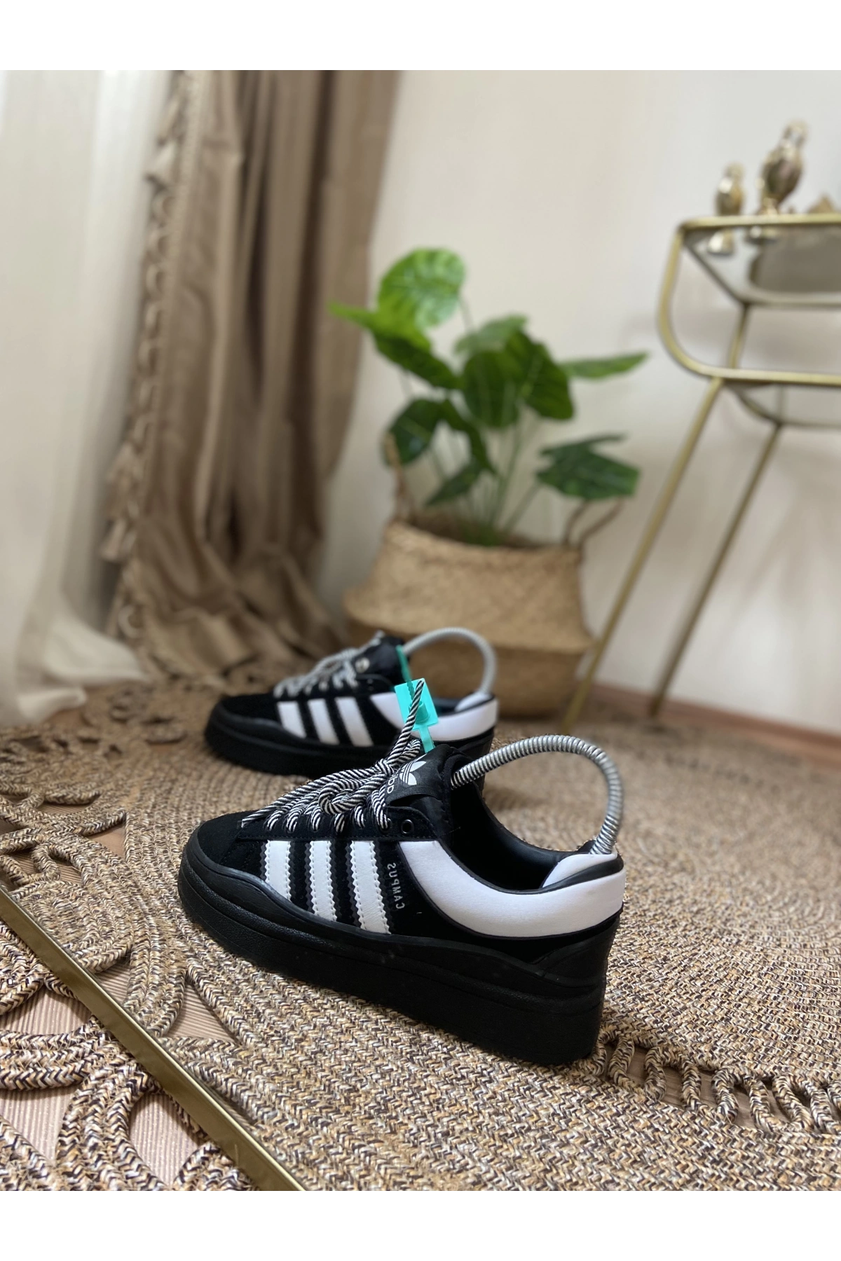 Adidas Campüs Bad Bunyy Siyah Beyaz