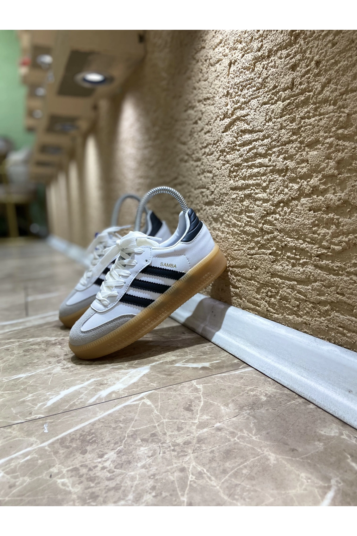 Adidas Clarks Samba White Black