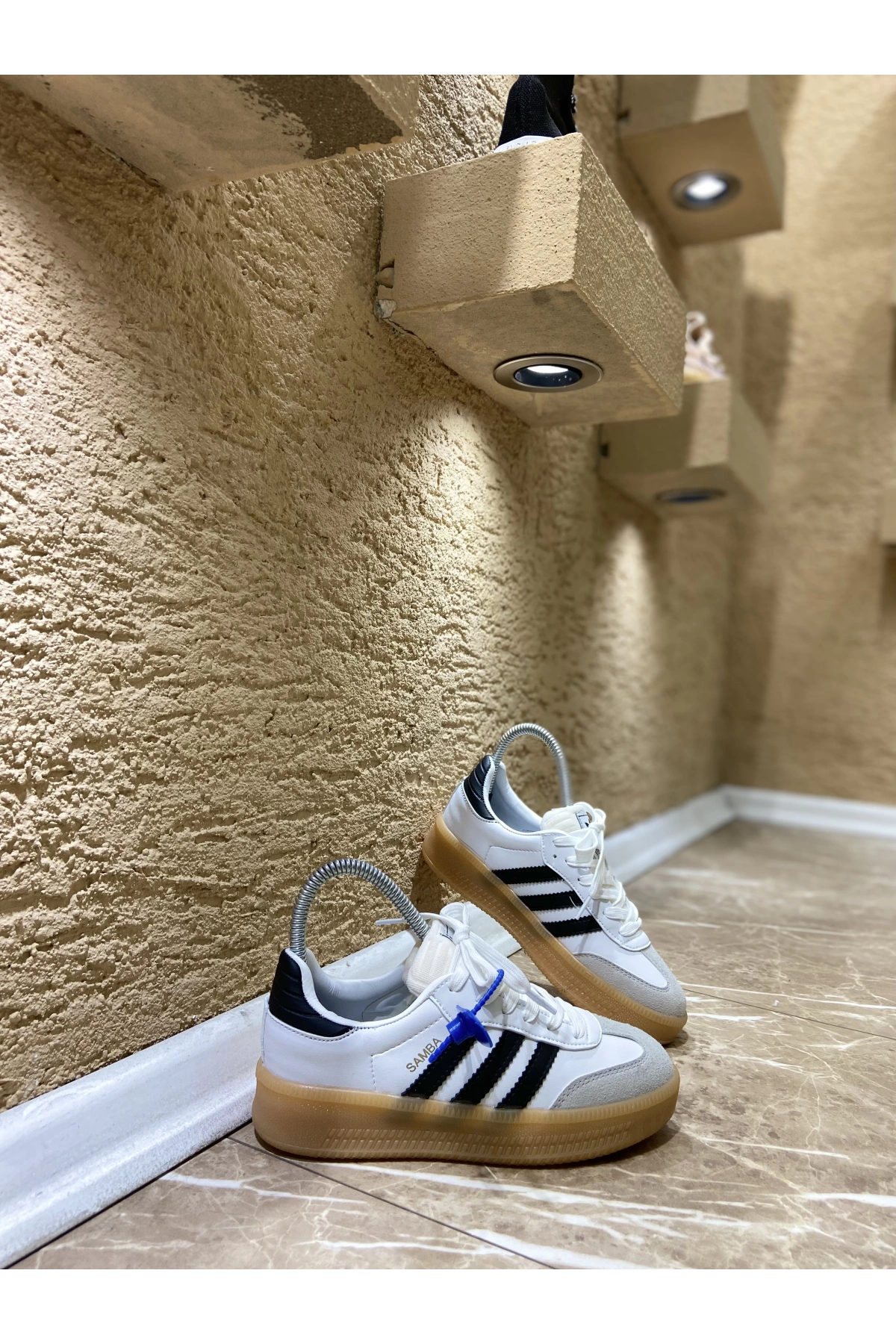 Adidas Clarks Samba White Black