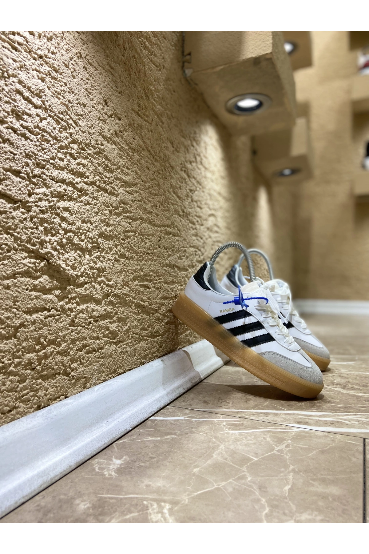 Adidas Clarks Samba White Black