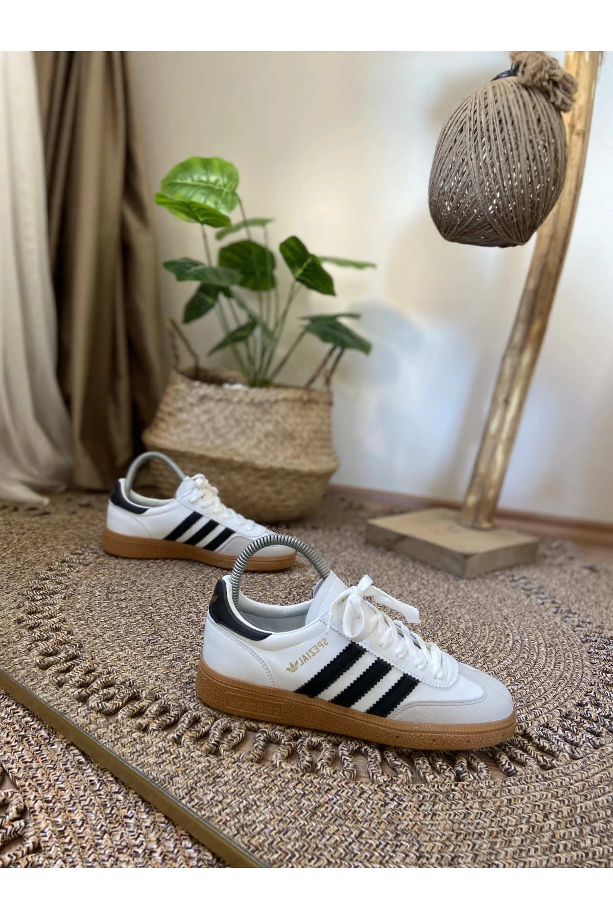 Adidas Handball Spezial Beyaz Siyah Spor Ayakkabı