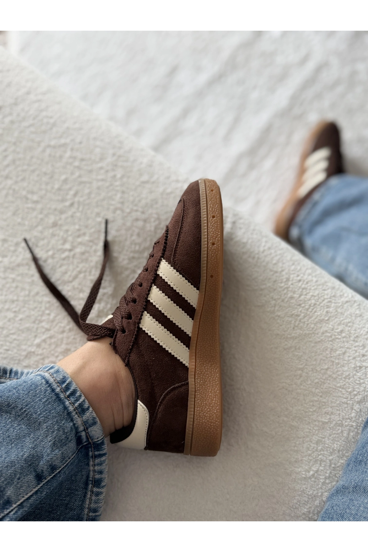 Adidas Handball Spezial Dark Brown / Off White (İthal Premium Kalite)