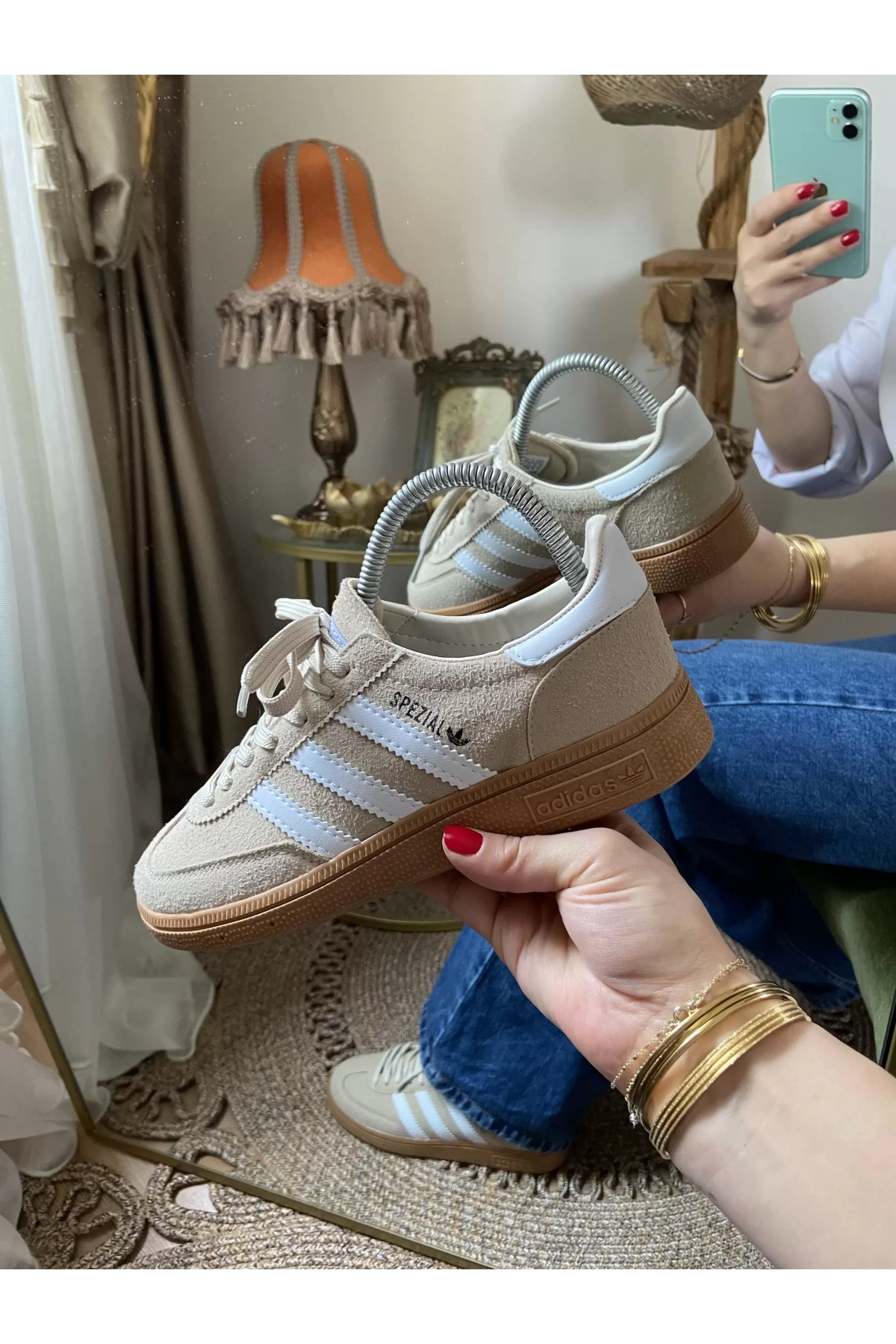 Adidas Handball Spezial Krem Beyaz