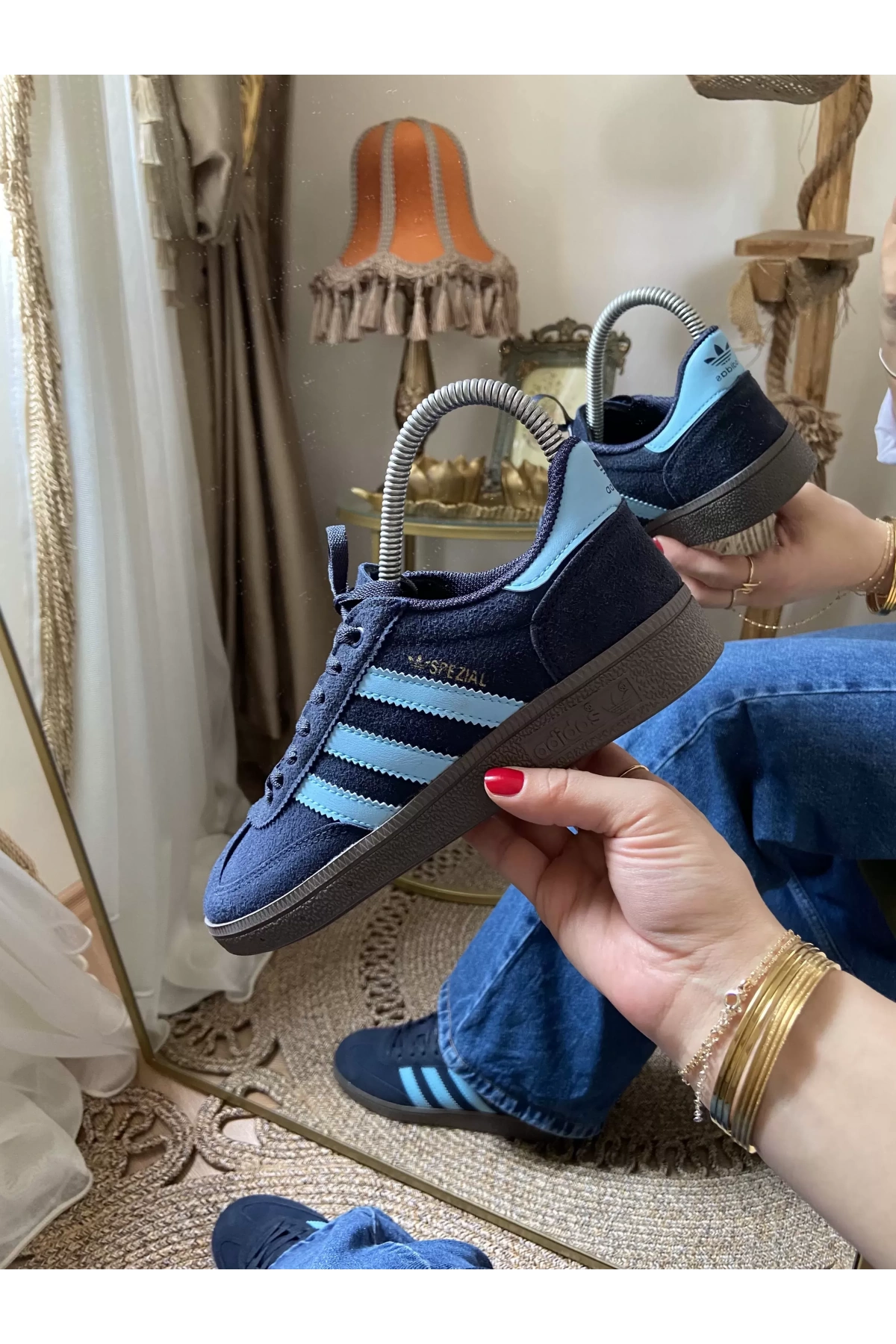 Adidas Handball Spezial Lacivert Mavi