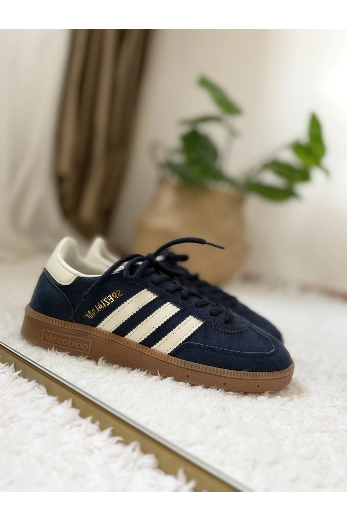 Adidas Handball Spezial Navy White Unisex Sneaker