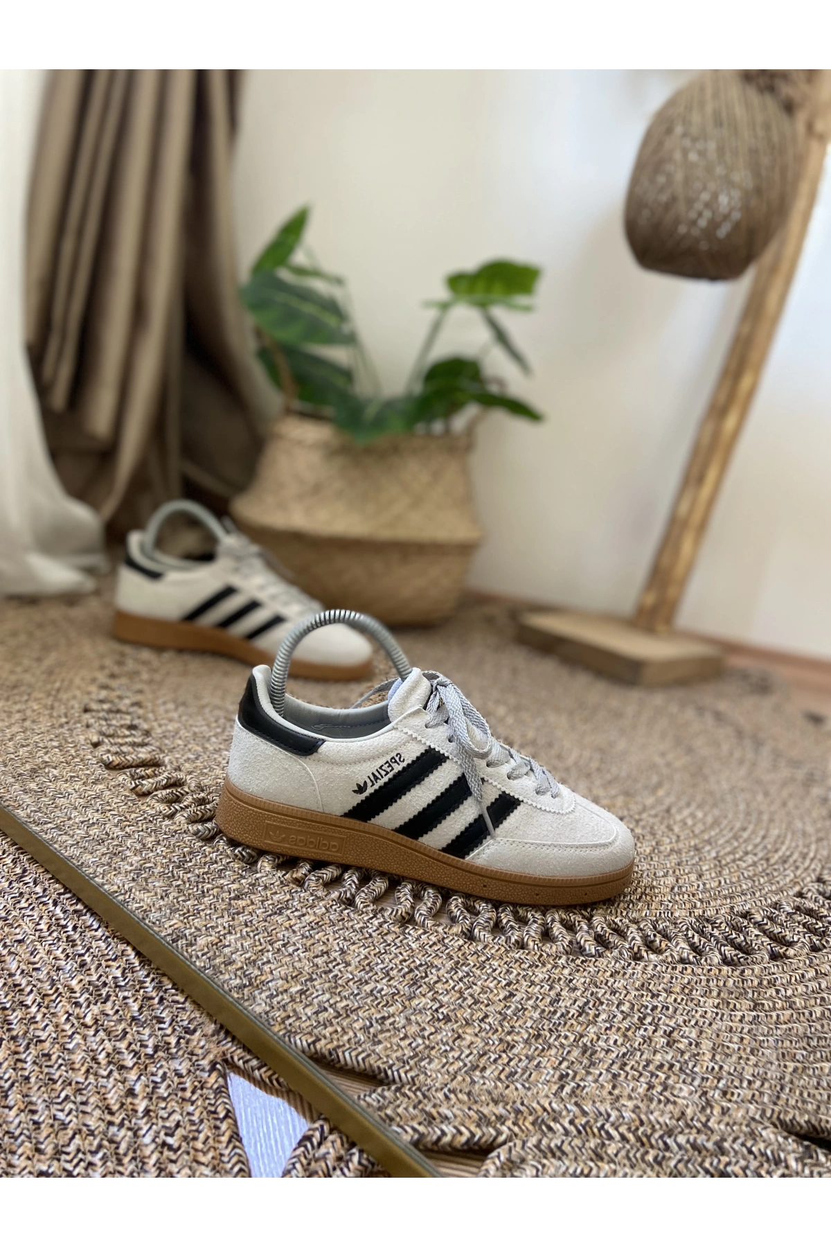 Adidas Handball Spezial Nubuk Gri Siyah Unisex
