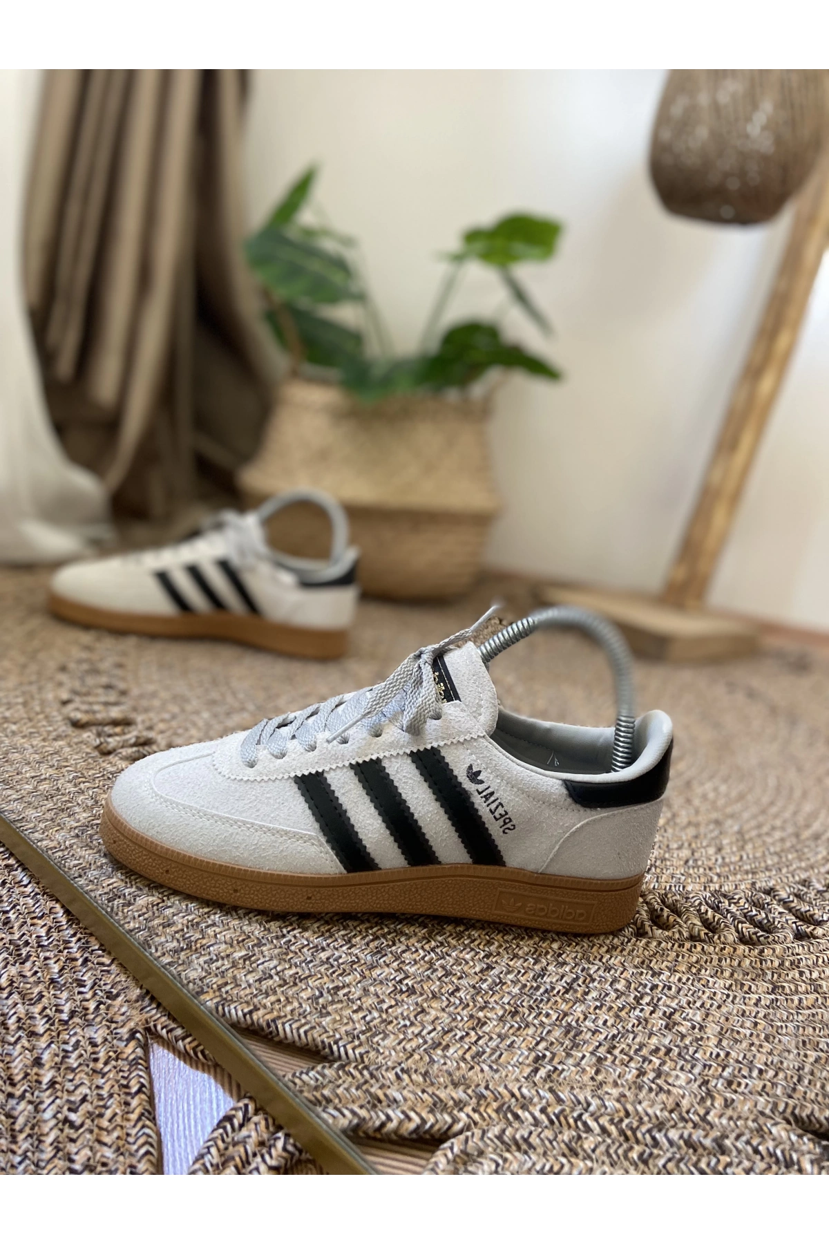 Adidas Handball Spezial Nubuk Gri Siyah Unisex