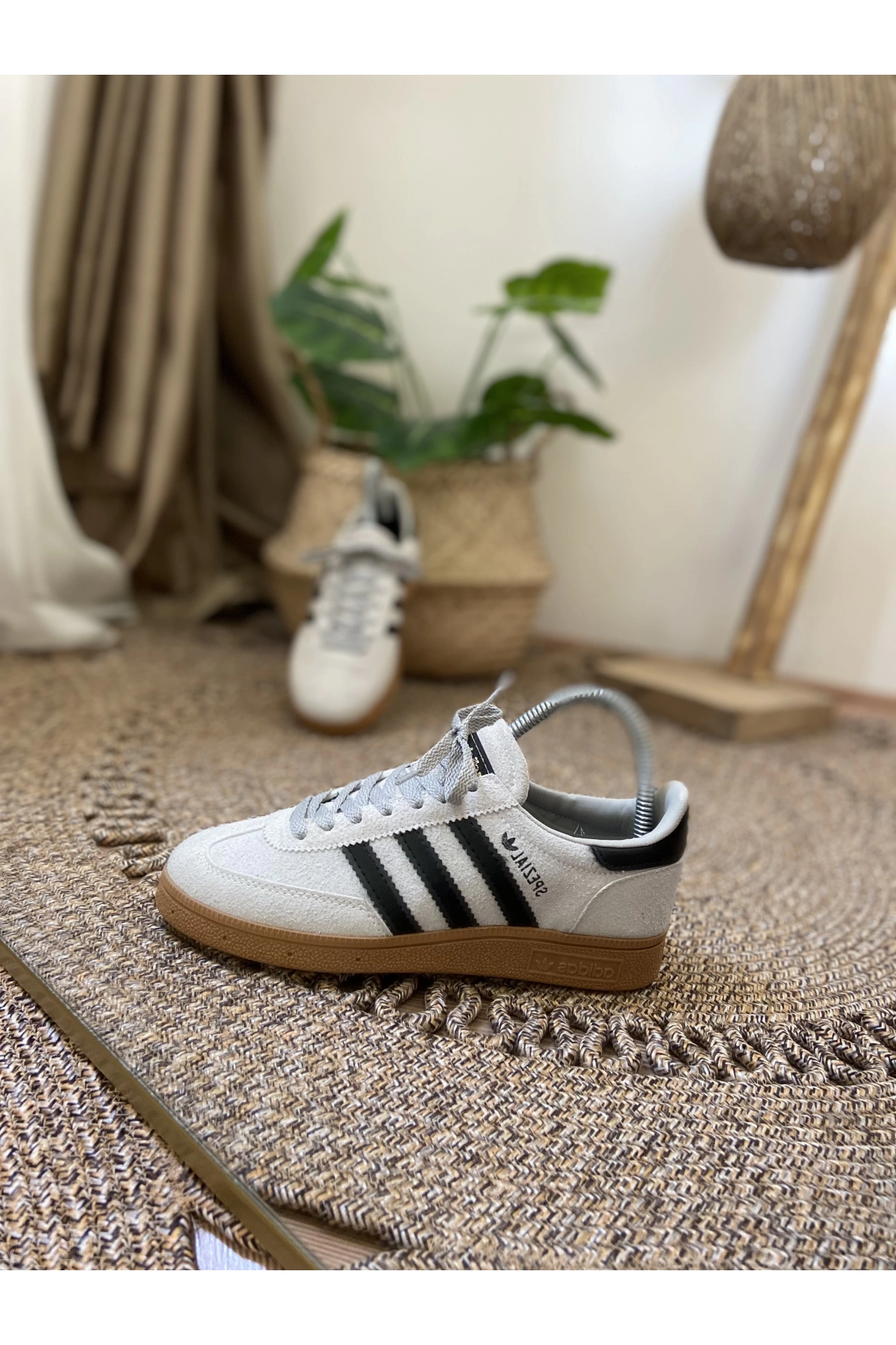 Adidas Handball Spezial Nubuk Gri Siyah Unisex