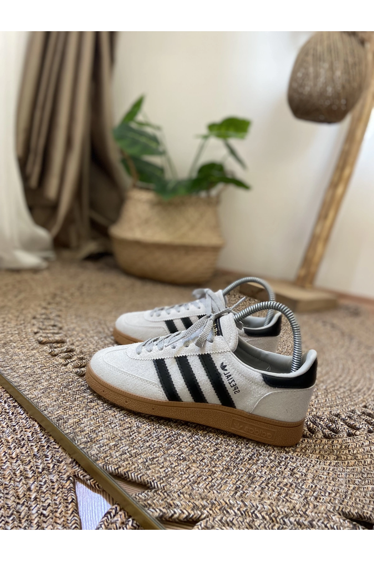 Adidas Handball Spezial Nubuk Gri Siyah Unisex