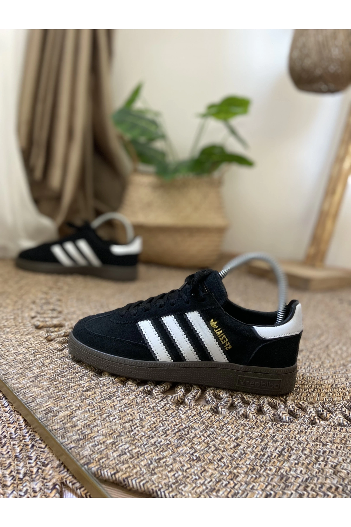 Adidas Handball Spezial Nubuk Siyah Beyaz Unisex
