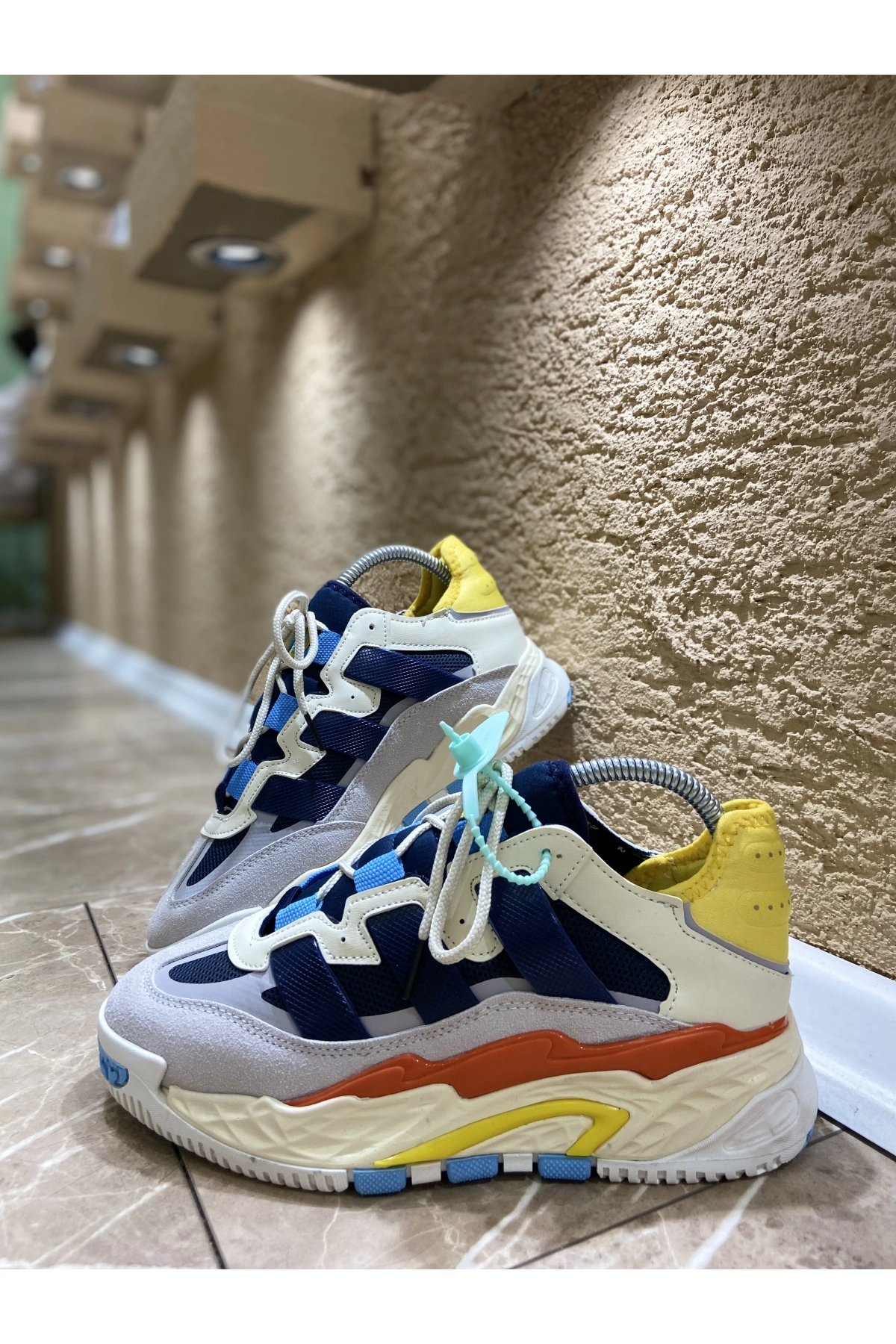 Adidas Niteball Renkli İthal Spor Ayakkabı