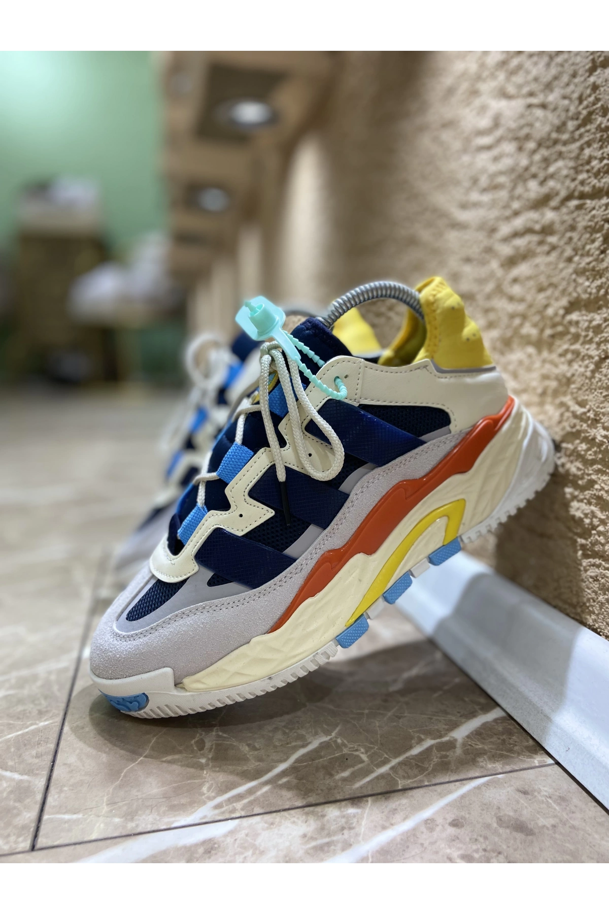 Adidas Niteball Renkli İthal Spor Ayakkabı