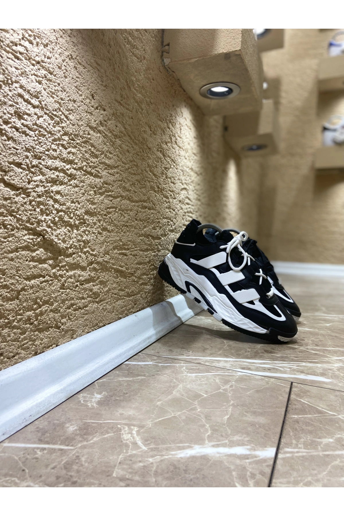 Adidas Niteball Siyah Beyaz İthal Spor Ayakkabı