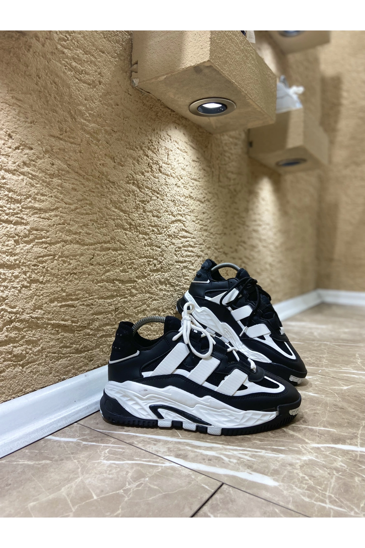 Adidas Niteball Siyah Beyaz İthal Spor Ayakkabı