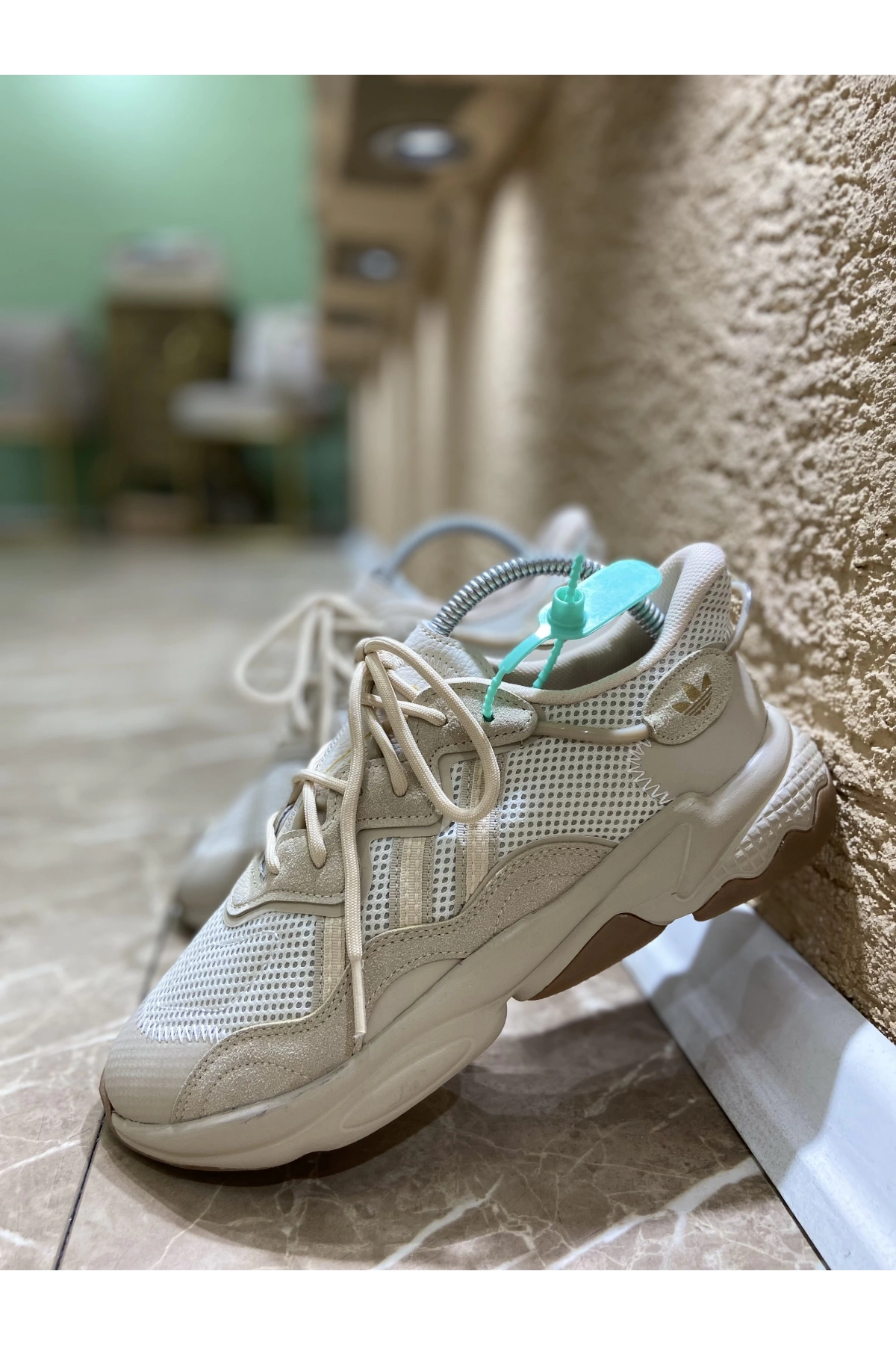 Adidas Ozwego Bej Kahve İthal Spor Ayakkabı