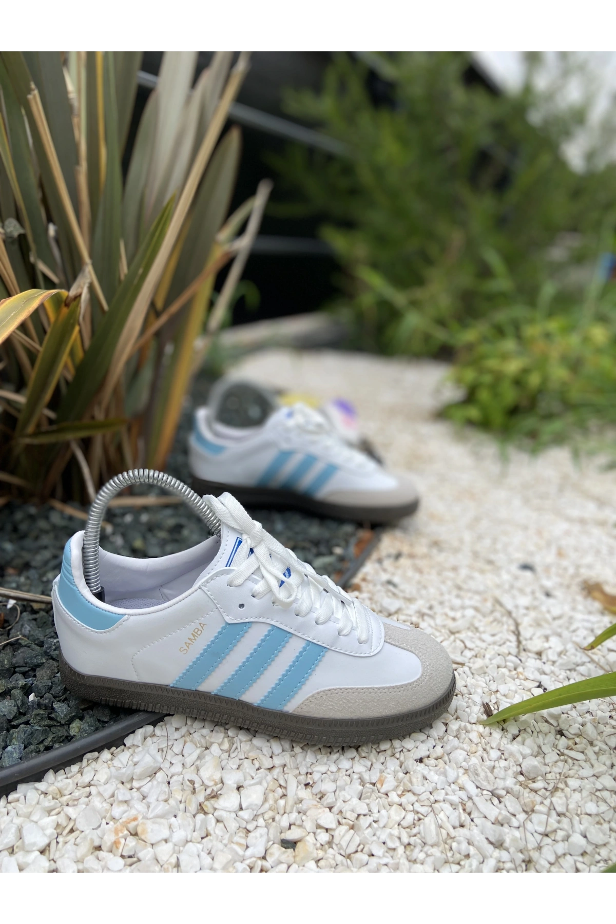 Adidas Samba Beyaz Mavi