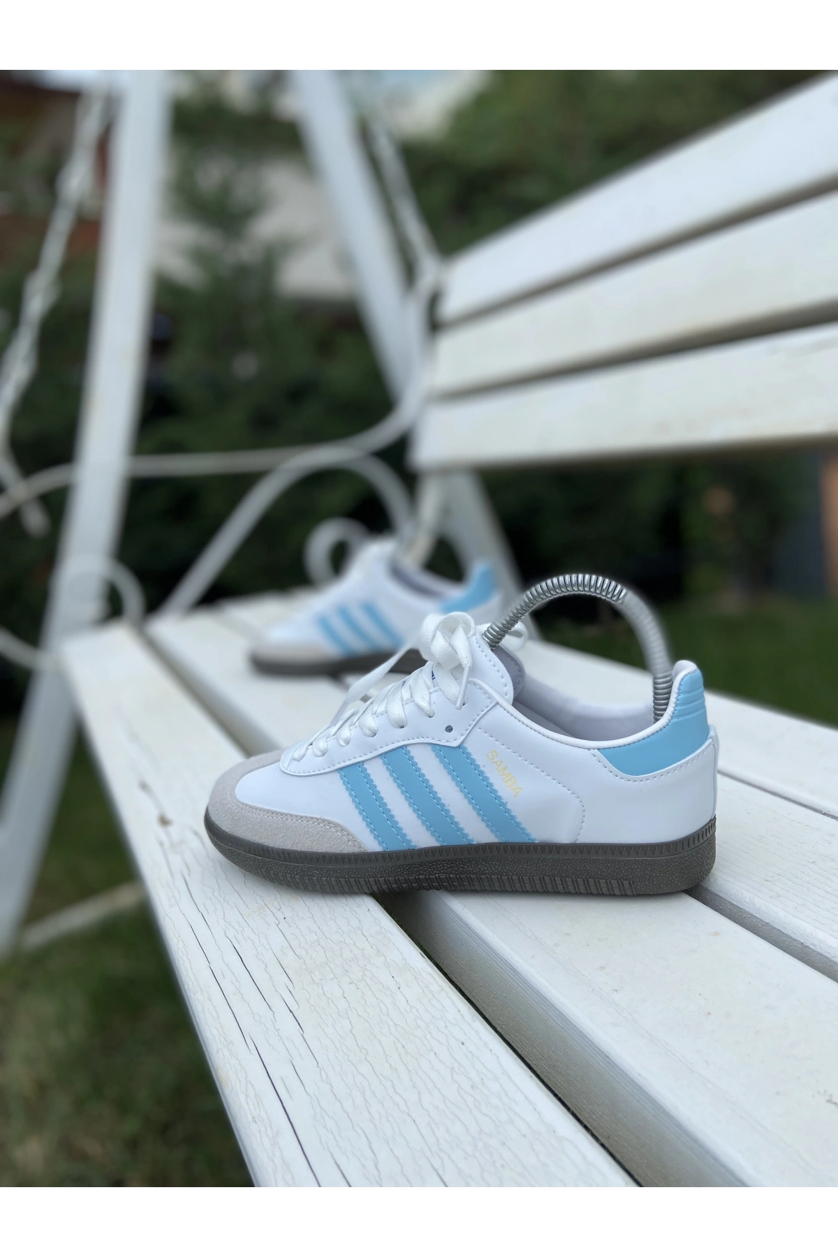 Adidas Samba Beyaz Mavi