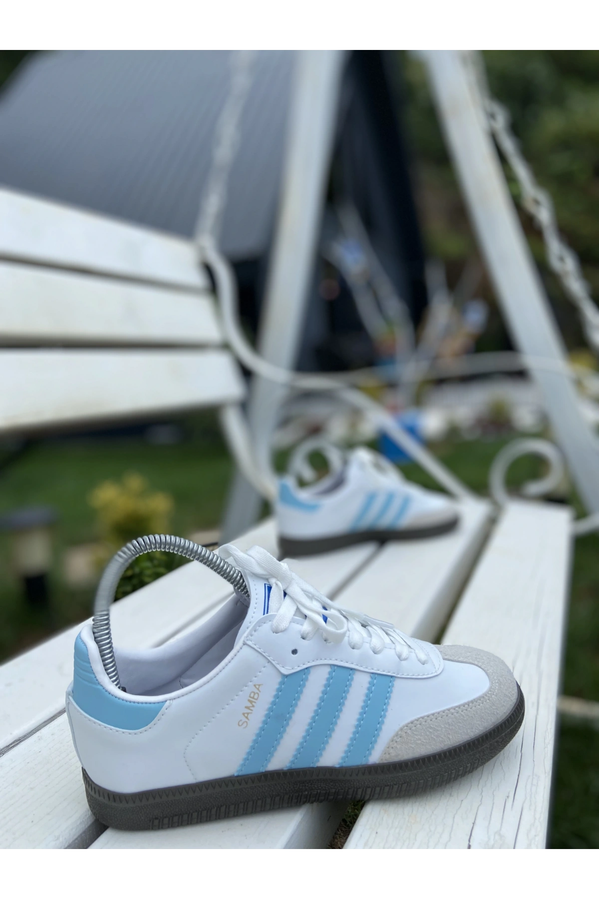 Adidas Samba Beyaz Mavi