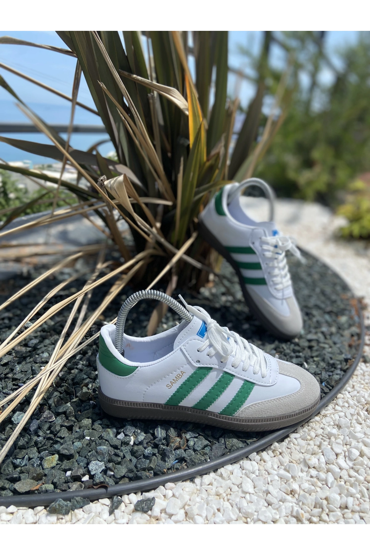 Adidas Samba Beyaz Yeşil Unisex