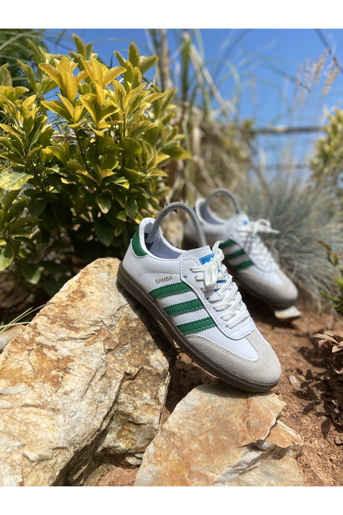 Adidas Samba Beyaz Yeşil Unisex