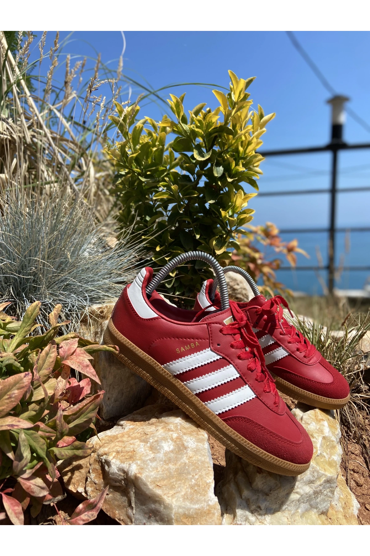 Adidas Samba Kırmızı Beyaz Unisex