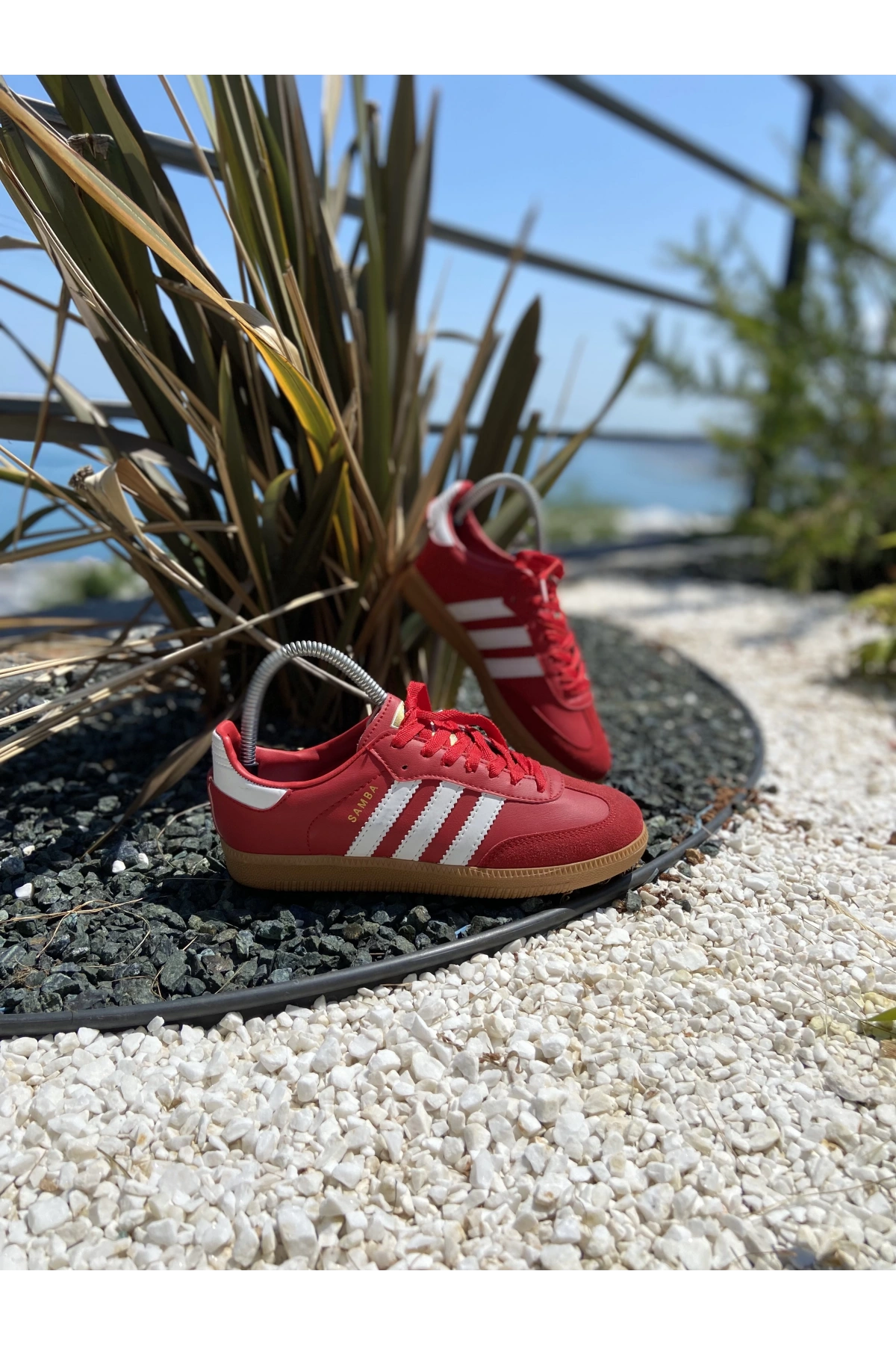 Adidas Samba Kırmızı Beyaz Unisex