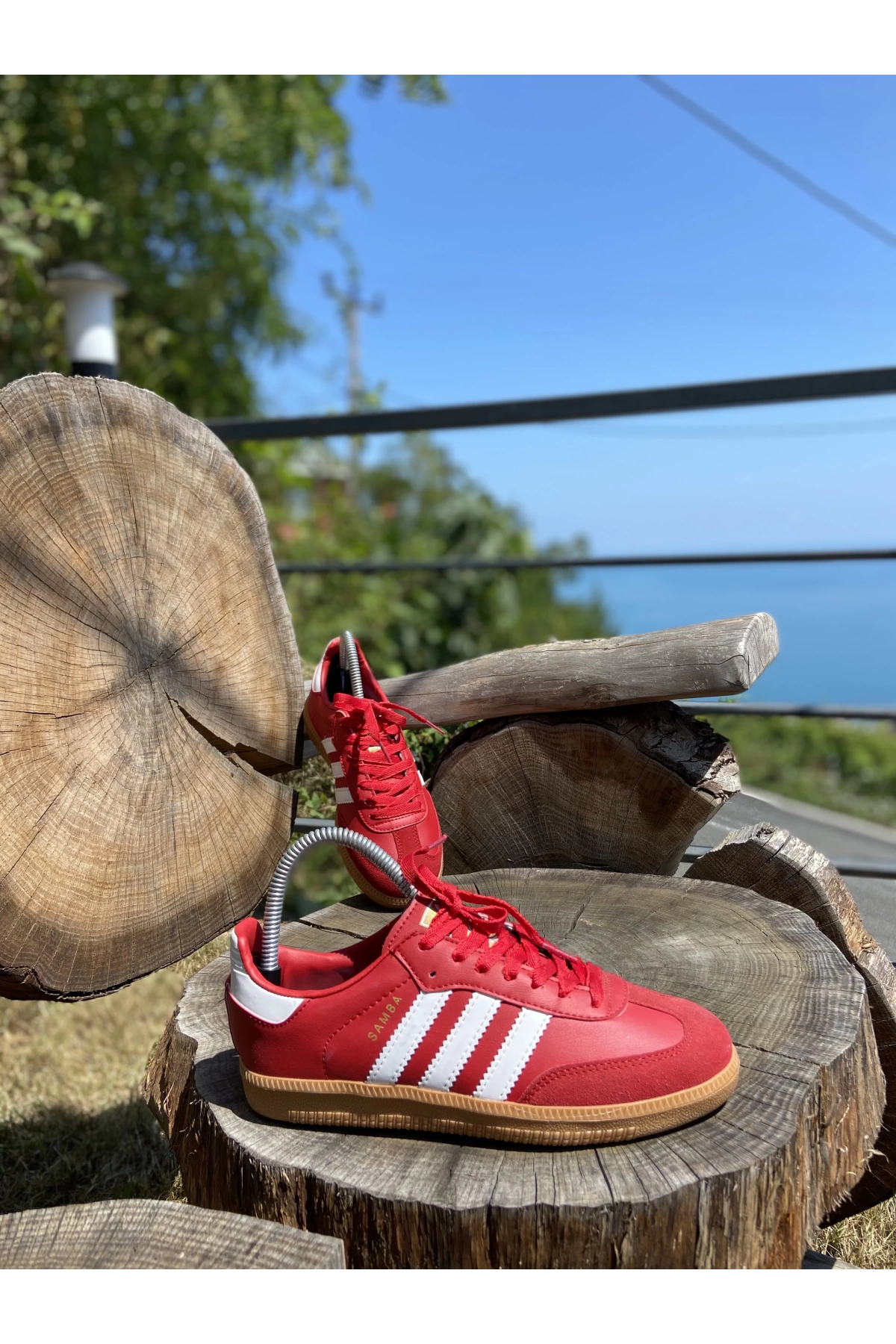 Adidas Samba Kırmızı Beyaz Unisex