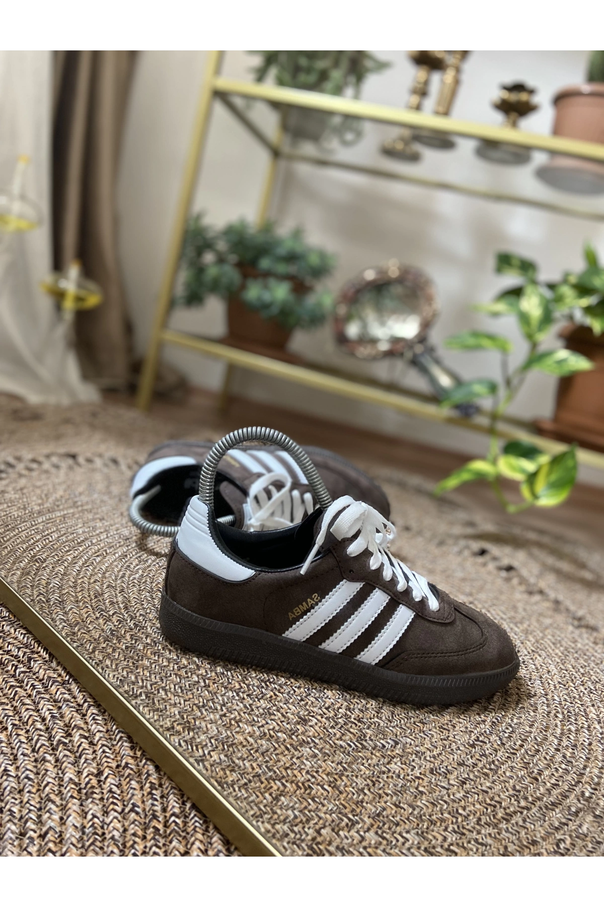 Adidas Samba Nubuk Kahve Beyaz