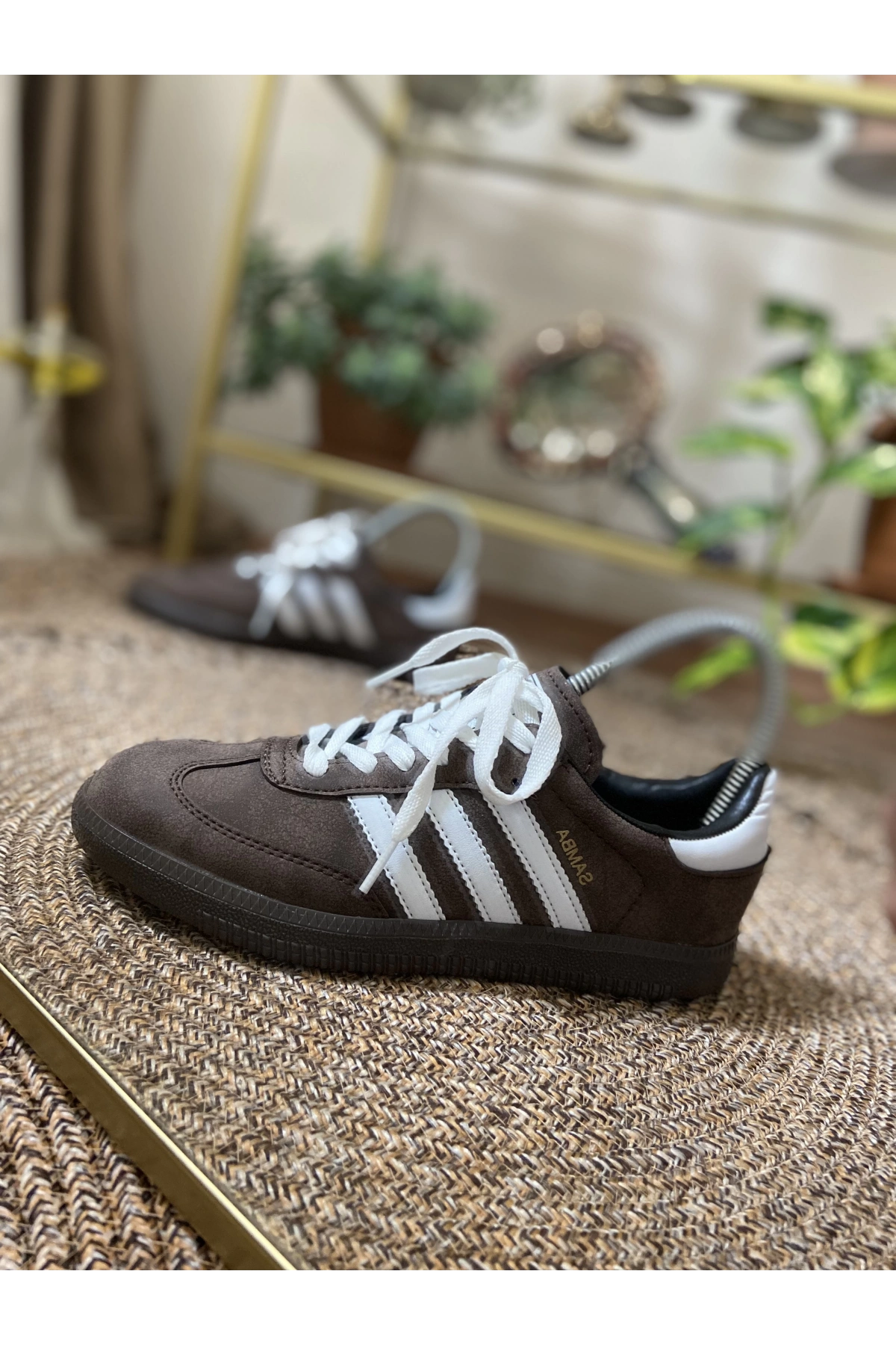 Adidas Samba Nubuk Kahve Beyaz